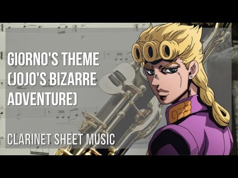 easy-clarinet-sheet-music:-how-to-play-giorno's-theme-(jojo's-bizarre-adventure)-by-yugo-kanno