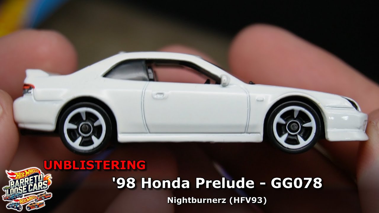 アグレッション ヴィンテージ 激レア AGGRESSION 98 Honda Prelude (GG078) | Nightburnerz (HFV93) | Hot Wheels | 1