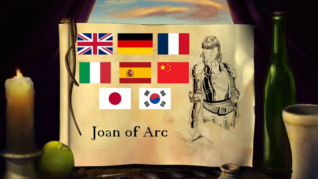 Age of Empires II - Joan of Arc campaign cutscenes (multilanguage)
