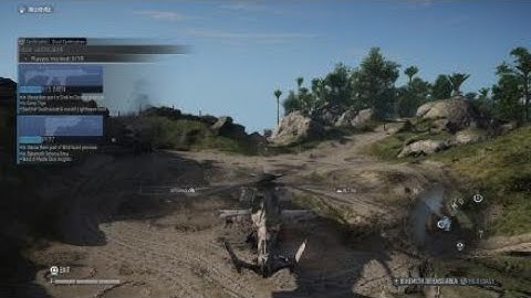 Tom Clancy’s Ghost Recon® Breakpoint_ using the chopper to defeat the behemoth