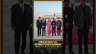President Murmu, Kiren Rijiju Depart For Vatican To Attend Pope Francis' Funeral | WION Shorts