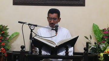 القارئ حسين الشوملي ، من سورة الأحزاب ٢٨ / ١٠ / ١٤٣٩ه