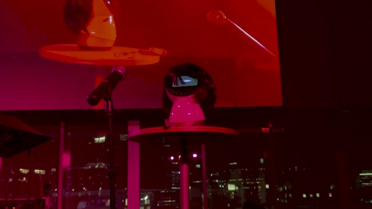 Jibo at the Gender Fluid Dynamics Drag Event @ MIT Media Lab