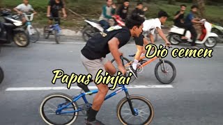 Papus Binjai vs Dio Cemen || Balap Sepeda Bmx Medan screenshot 2