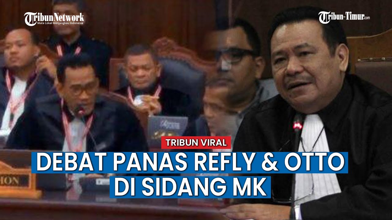 Nada Tinggi Refly Harun  Debat dan Otto Hasibuan Gegara Hal Ini di Sidang MK