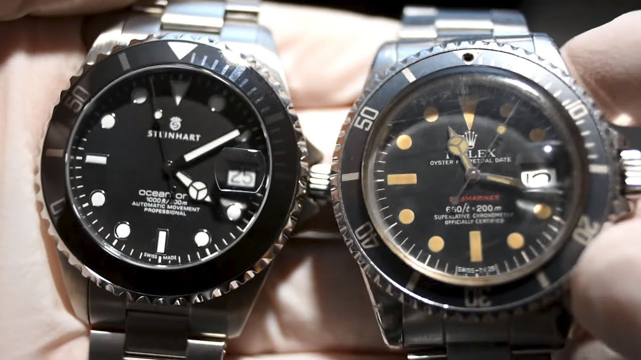 rolex submariner vs steinhart ocean 1