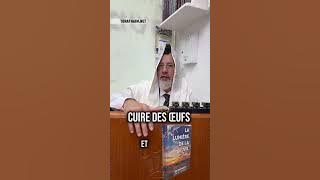 Cuire des œufs par paire ? Or Hahaim en vente par Rav Itshak Naïm