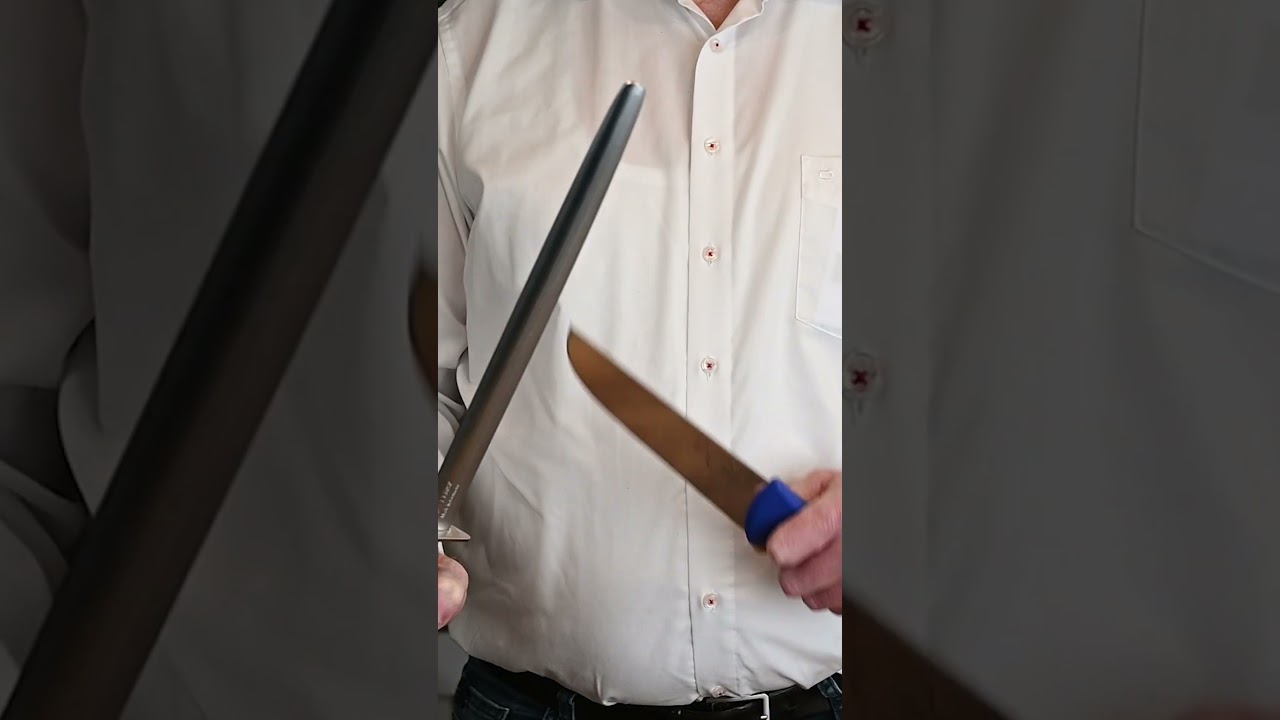 Messer schärfen mit dem F. DICK Wetzstahl – so geht’s!