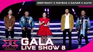 GERYGANY X MAYSHA X DANAR X ALVIN - HATI-HATI DI JALAN (Tulus) - X Factor Indonesia 2021