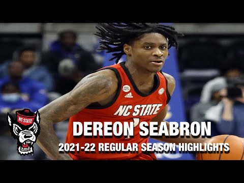 Dereon Seabron Regular Season Highlights | NC State Guard