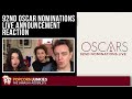 92nd OSCAR Nominations LIVE ANNOUNCEMENT - The Popcorn Junkies REACTION