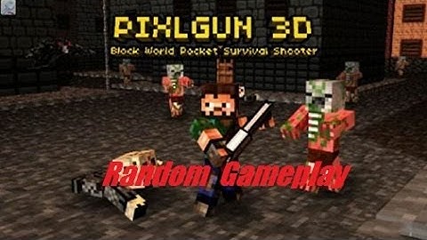 Pixel Gun 3D (Minecraft Style) iOS Gameplay
