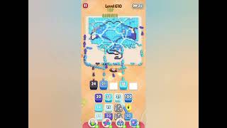 Colony Flow! level 610 gameplay walkthrough solution