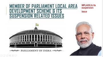 MPLAD Scheme | Government Schemes | Local Area Development | UPSC | Civil Service | TYSKA Academy