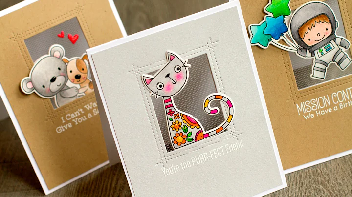 Tulle Window Cards