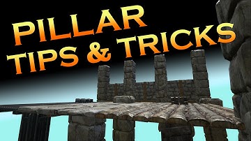 ARK; Building with Pillars, Tips&Tricks