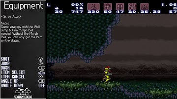 Super Metroid Randomizer Strategies | Crateria - Gauntlet Energy Tank Room