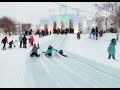 Ледовый городок в Новосибирске. Коротко о главном.