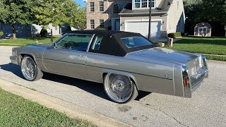 1978 Cadillac Phaeton on 26 inch forgiato spokes