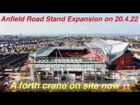 Anfield Road Stand Expansion Update 27 (20.4.22)