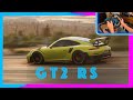 Forza Horizon 5 - Porsche GT2 RS Wheel Gameplay (The Best Sounding Car?)