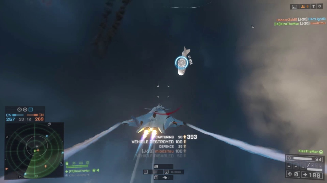 Battlefield 4 - How to escape from a jet behind you (pro tip)