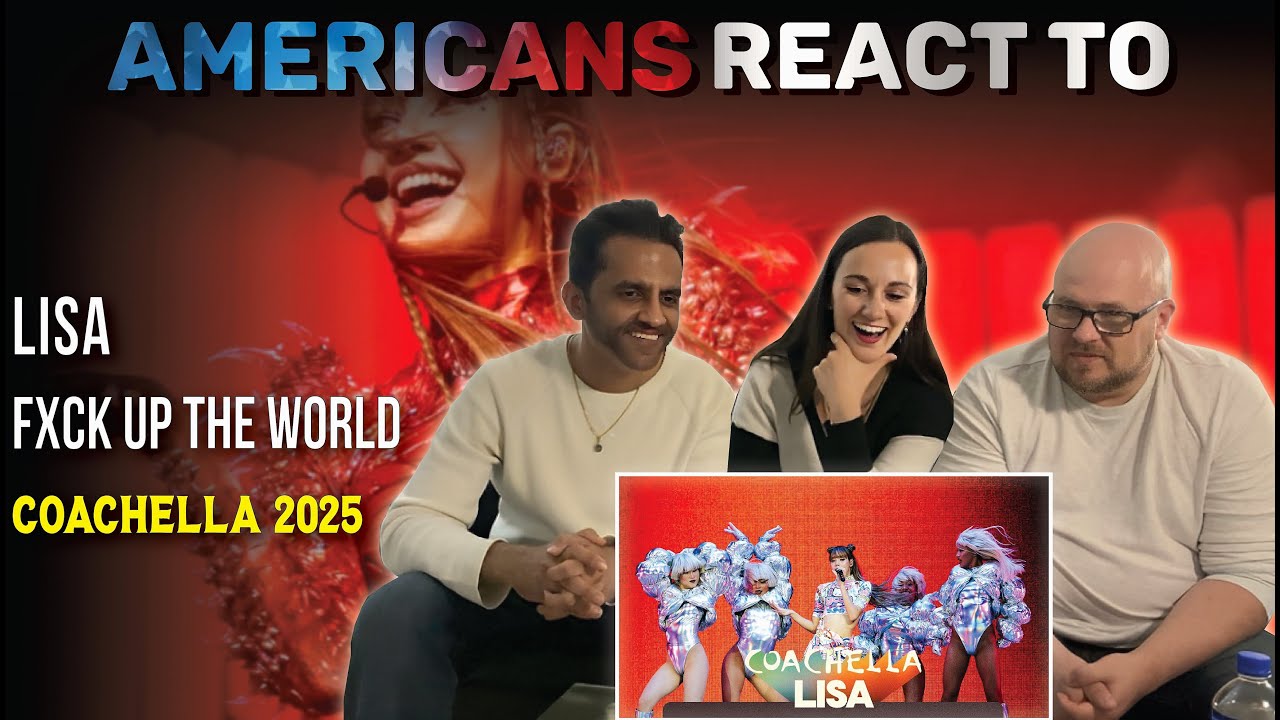 LISA - Coachella 2025 Live Performance Reaction by New Yorkers | Intro + Thunder + FXCK UP THE WORLD