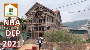 Nhà Đẹp Green Kiểm tra tiến độ thi công biệt thự hai tầng tại Quảng Ninh