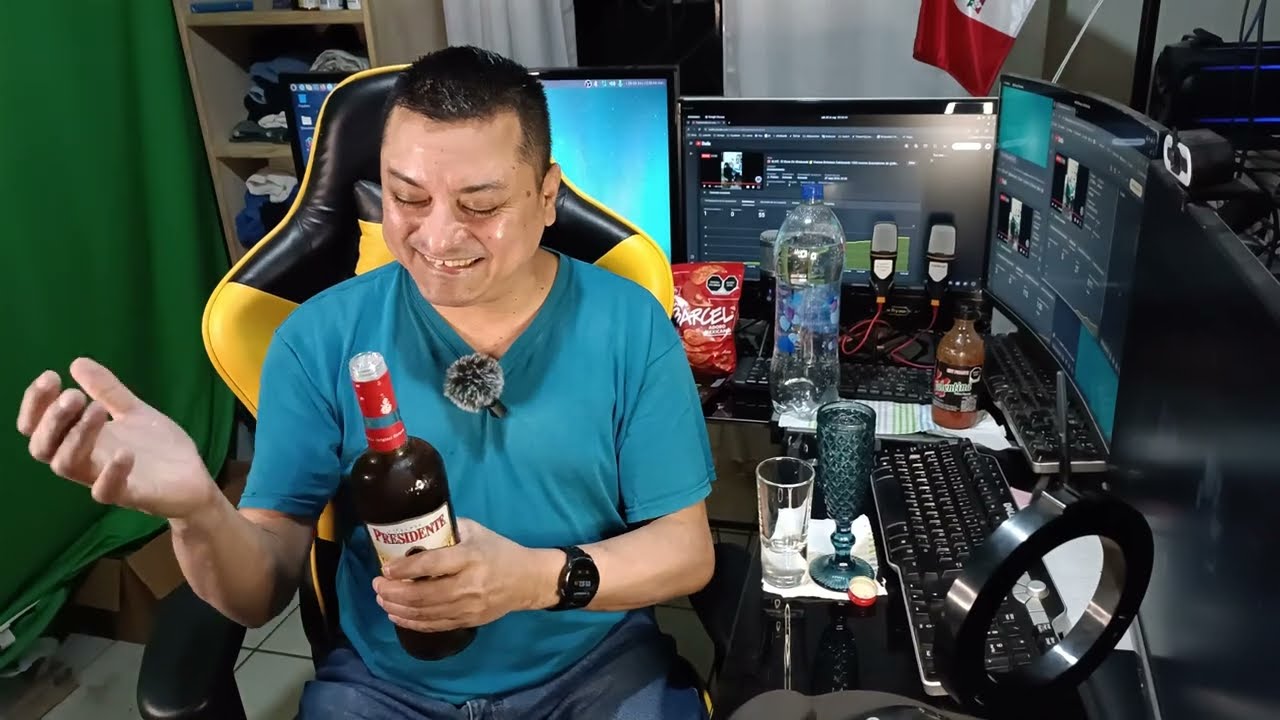 🥃 Abriendo una #Botella de #Brandy #Presidente Para #Celebrar #Fiesta de 1000 nuevos suscriptores 🥳