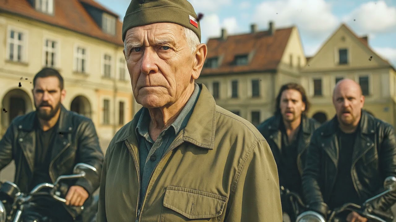 Starszy weteran nękany przez 3 bikerów — potem dokonuje SZOKUJĄcej zemsty!