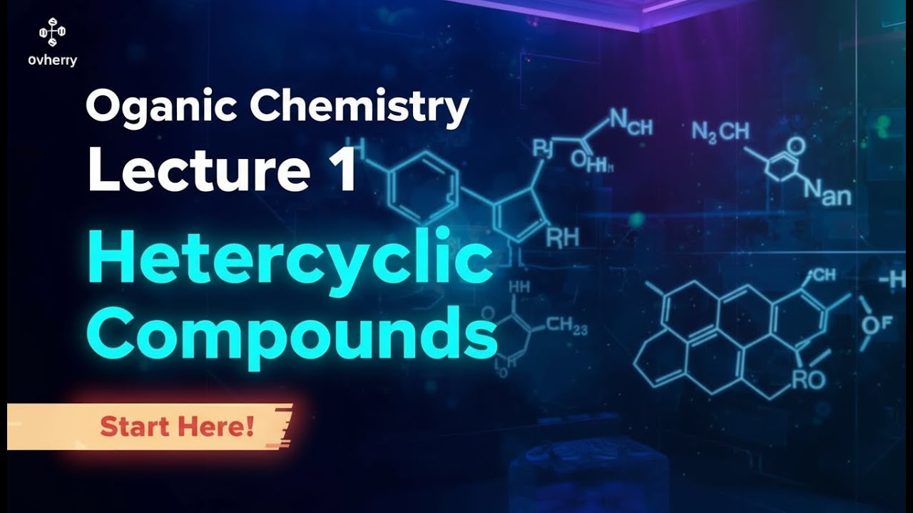 Organic Chemistry III , Lec.1, Sphinx University - Heterocyclic Compounds
