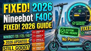 Ninebot F40/F30 Factory Reset Guide | Fix "Already Bound" Errors