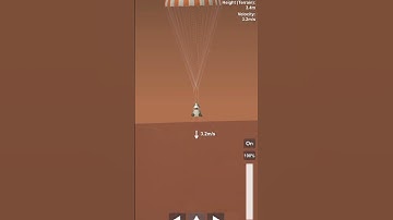 Unusual Mars Landing #shorts #spaceflightsimulator #mars #viral #videogames