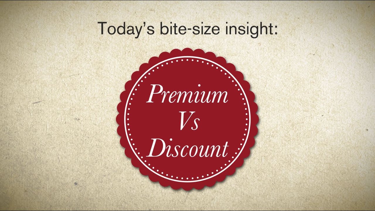 Understanding investment trusts Premium vs discount YouTube