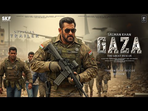 GAZA: The Great Rescue - Trailer | Salman Khan | Alia Bhatt | Vicky Kaushal, Shah R| New Movies 2025 - YouTube