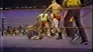Huge Studio Brawl! Hart vs Lawler Feud (1981) Classic Memphis Wrestling Replay