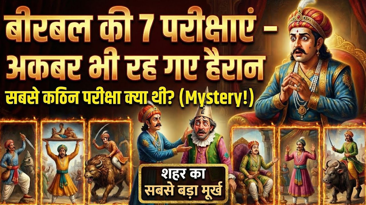 👉 बीरबल ने साबित किया – बुद्धि और सच्चाई सबसे बड़ी ताकत है | Akbar Birbal Story | Birbal Moral Story