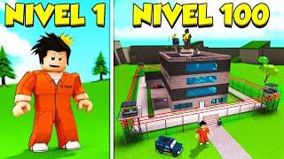 ¡PASAMOS de PRISIÓN NOOB a PRISIÓN PRO de MÁXIMA SEGURIDAD en ROBLOX! 👮😱 (Prison Tycoon)