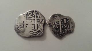 Potosi Mint: 1732-1733. Who is assayer YA? Spanish Colonial Cobs