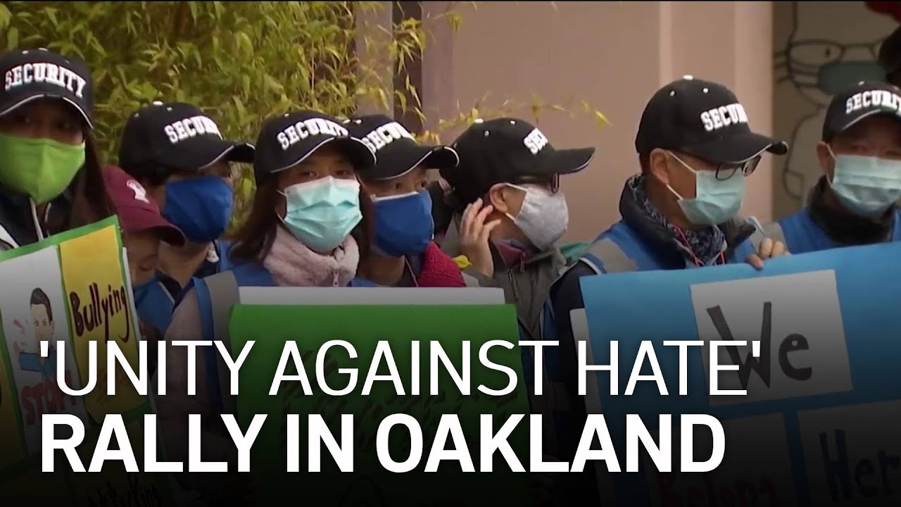 Community Holds ‘Unity Against Hate' Rally in Oakland - YouTube