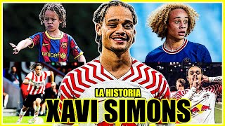 El niño que TRAICIONÓ al BARÇA por DINERO ya es una ESTRELLA | 🇳🇱Xavi Simons La Historia