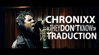 Video thumbnail of "Chronixx - They Don't Know VOSTFR"