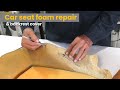 Basic car seat foam repair - Backrest bolster - Car upholstery