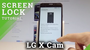 How to Set Screen Lock in LG X Cam - Pattern & Password |HardReset.info