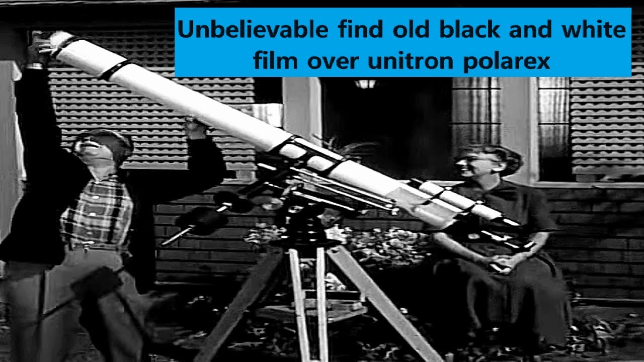 Vintage Film: Polarex Unitron telescopes 