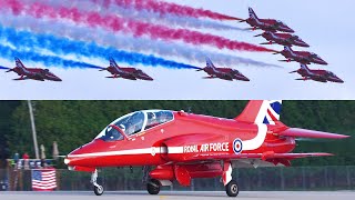 🇬🇧Royal Air Force 🇬🇧 RED ARROWS Arrive at EAA Airventure Oshkosh 2026