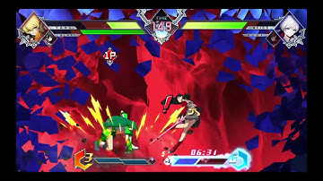 BLAZBLUE CROSS TAG BATTLE - Blake & Yang VS Ruby & Weiss