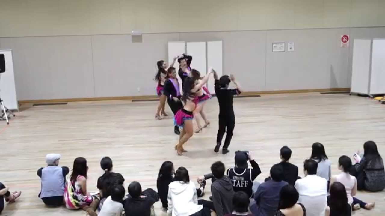 18. BOMBA LATINA SALSERIN (SALSA)  @SHUFFLE LATINO JAPAN 2014 　20141228174936