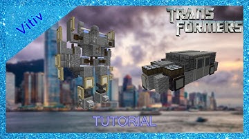 Transformers KSI Boss in Minecraft - 1:1 Scale - Tutorial