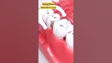 dental floss #shorts #viral #asmr